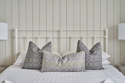 A bedroom at Ty Florence, Gower