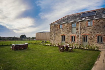 The exterior of Padstone Manor, Cornwall