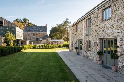The exterior of Padstone Manor, Cornwall