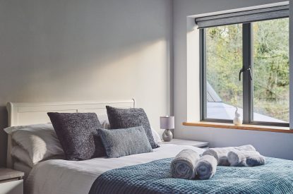 A double bedroom at Woodland House, Worcestershire