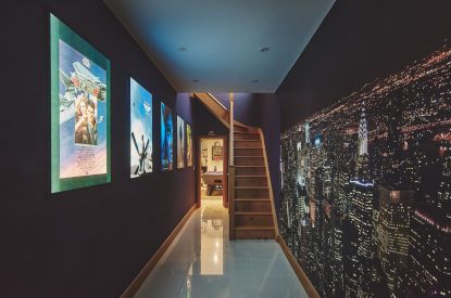 A hallway at Woodland House, Worcestershire