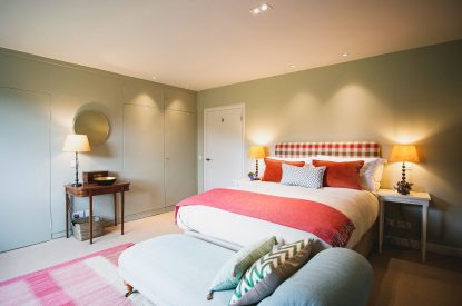 A bedroom at The Garden House, Edinburgh 