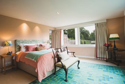 A bedroom at The Garden House, Edinburgh 