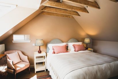 A bedroom at The Garden House, Edinburgh 