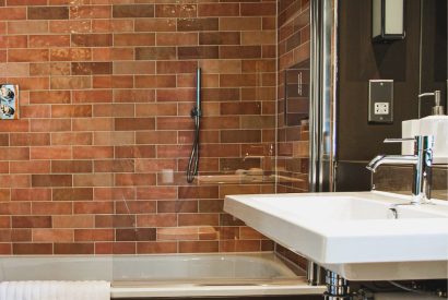 A bathroom at The Garden House, Edinburgh 