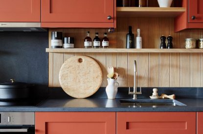 The kitchen at Alder Grand Suite, Cotswolds