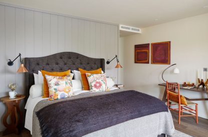 A double bedroom at Alder Grand Suite, Cotswolds