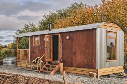 The exterior of Big Sky Hideaway, Herefordshire