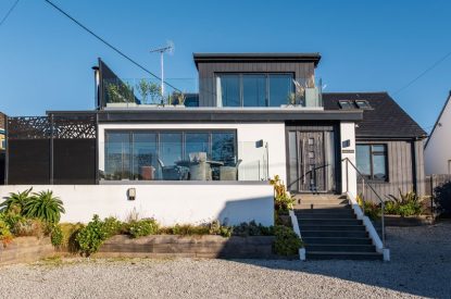 The exterior of Porthleven View, Cornwall