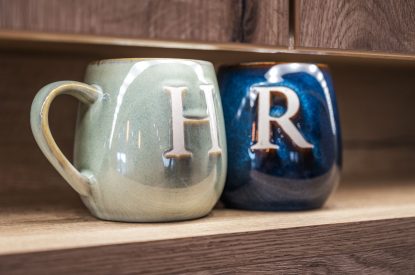 Mugs at Porthleven View, Cornwall