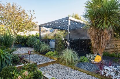 The garden at Porthleven View, Cornwall