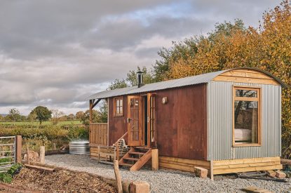 The exterior of Big Sky Hideaway, Herefordshire