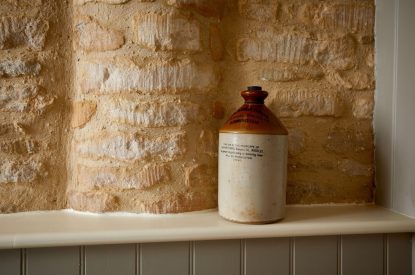 Interior dÃ©cor at Milk Barn, Cotswolds