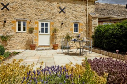 The exterior of Haymaker Barn, Cotswolds
