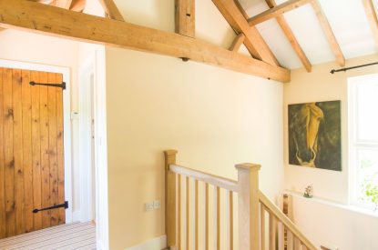 The hallway at Wood Cottage, Worcestershire