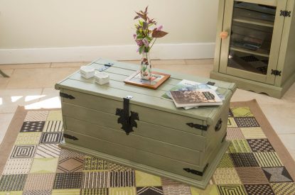 The living room at Wood Cottage, Worcestershire