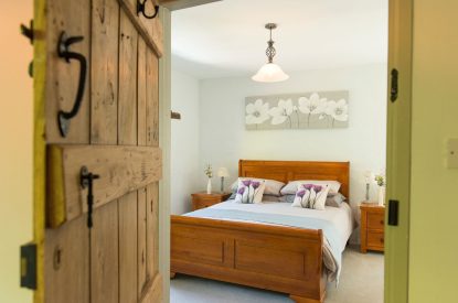 A bedroom at The Old Mill, Worcestershire