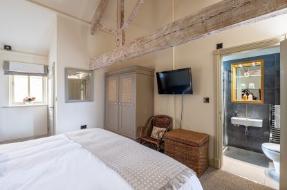 A bedroom at Cowdale Cottage, Yorkshire
