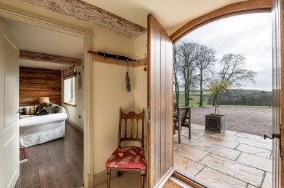 The entrance hall at Cowdale Cottage, Yorkshire