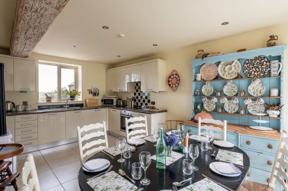 The kitchen at Cowdale Cottage, Yorkshire