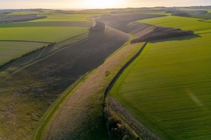 The countryside surroundings at Rabbitdale Barn, Yorkshire