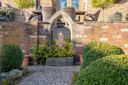 The gardens at Rabbitdale Barn, Yorkshire