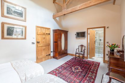 A bedroom at Rabbitdale Barn, Yorkshire