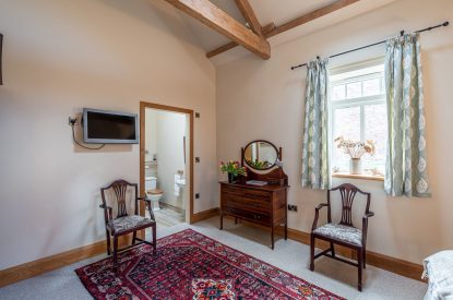 A bedroom at Rabbitdale Barn, Yorkshire
