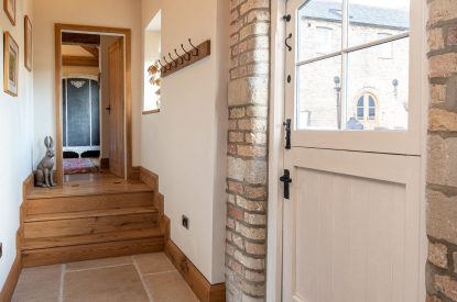 The hallway at Rabbitdale Barn, Yorkshire