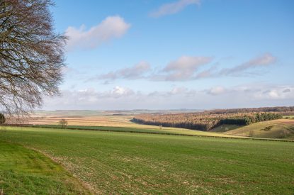 The countryside surrounding at Blacksmith's Shop, Yorkshire
