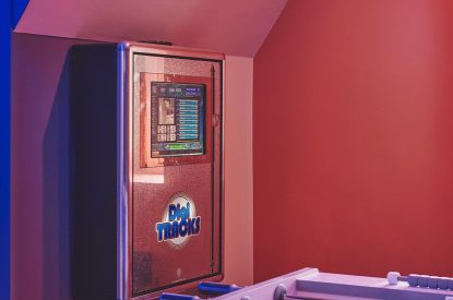 The games room at The Old Vicarage, Lake District