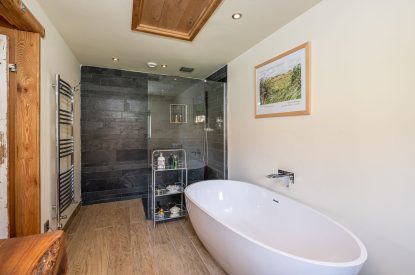 The bathroom at Blacksmith's Shop, Yorkshire