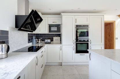 The kitchen at Ty Alwyn, Llyn Peninsula