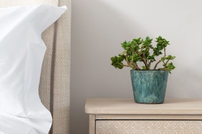 A bedroom at Lakefront Lodge, Cotswolds