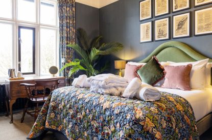 A bedroom at Windermere Retreat, Cumbria