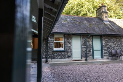 The exterior of Windermere Retreat, Cumbria