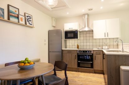 The kitchen at Windermere Retreat, Cumbria