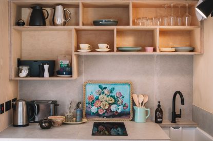 The kitchen at Ermine, Scotland