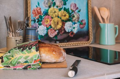 The kitchen at Ermine, Scotland