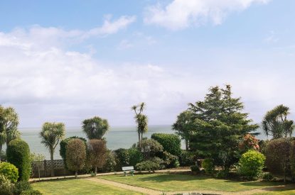 The garden at Christie Mansion, Isle of Wight