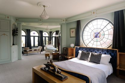 A bedroom at Christie Mansion, Isle of Wight