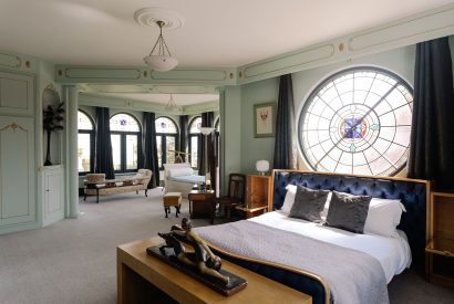 A bedroom at Christie Mansion, Isle of Wight