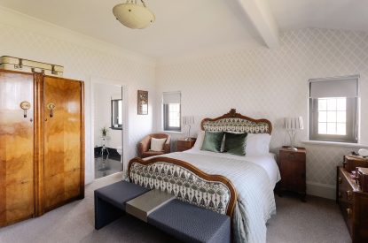 A bedroom at Christie Mansion, Isle of Wight