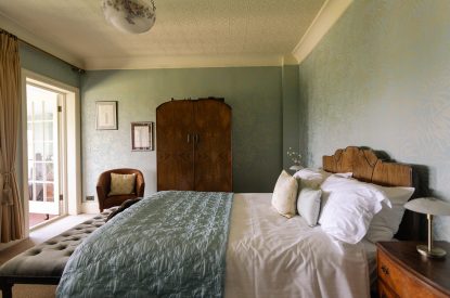 A bedroom at Christie Mansion, Isle of Wight