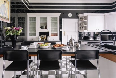 The kitchen at Christie Mansion, Isle of Wight