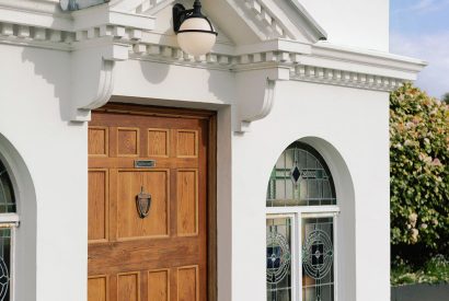 The exterior of Christie Mansion, Isle of Wight