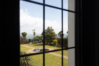 The sea view from Christie Mansion, Isle of Wight