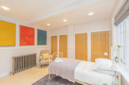 A bedroom at Rose Cottage, Isle of Wight