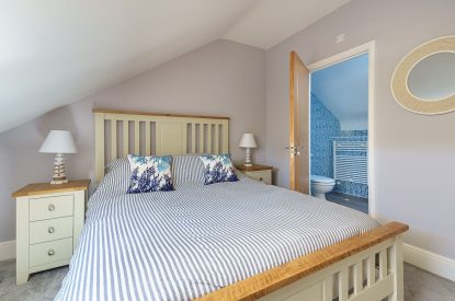 A bedroom at 1 Afon y Felin, Llyn Peninsula
