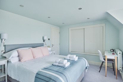 A bedroom at Beach Manor, West Sussex